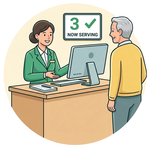 Serve efficiently